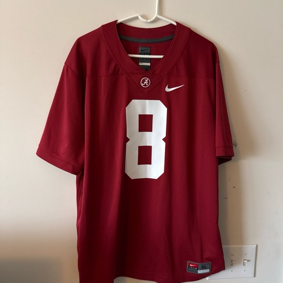 Nike Other - Men’s Nike Julio Jones #8 Alabama Crimson Tide NCAA Jersey Sz XL - Red RARE